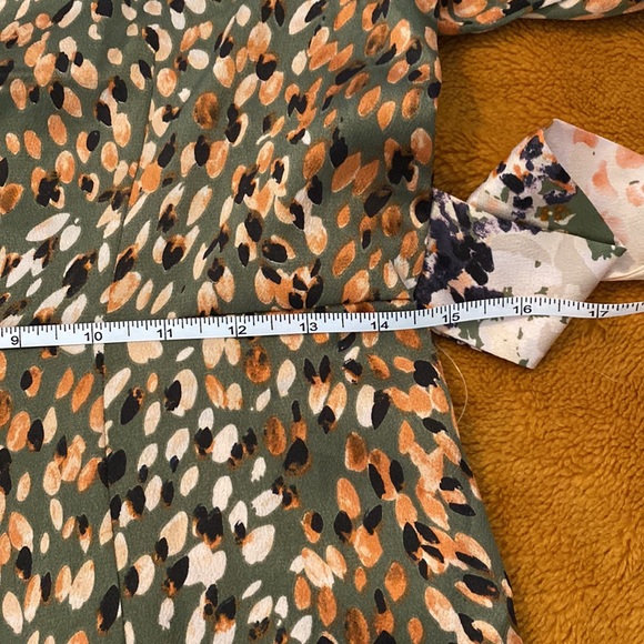 Never Fully Dressed Bloom Spliced Print Dress - Picture 9 of 12